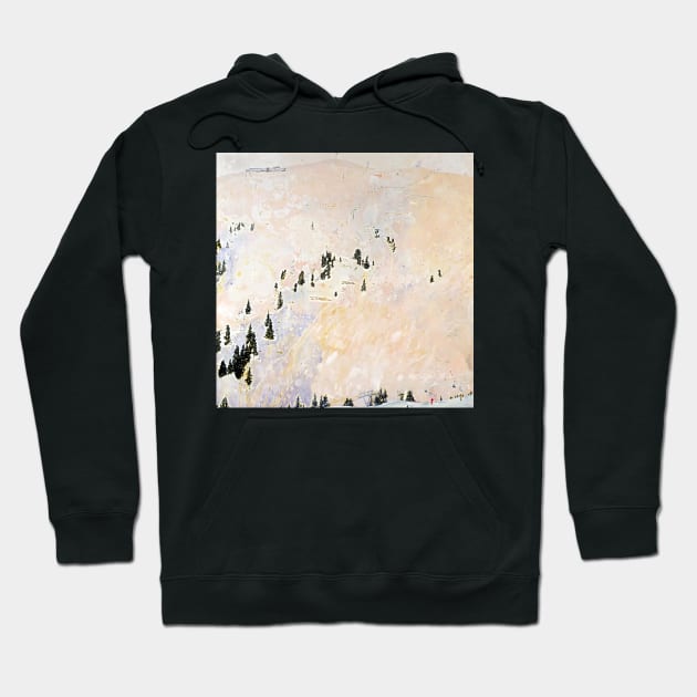 saint anton flat light 1996 Hoodie by Bequeat